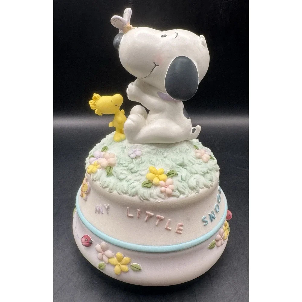 Hallmark My Little Snoopy Woodstock Hallmark Music Box 5